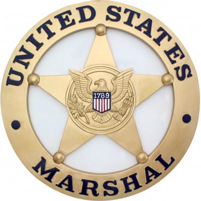 us marshal badge plaque