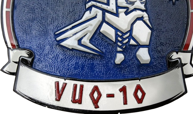 VUQ   10 plaque