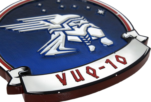VUQ 10 plaque